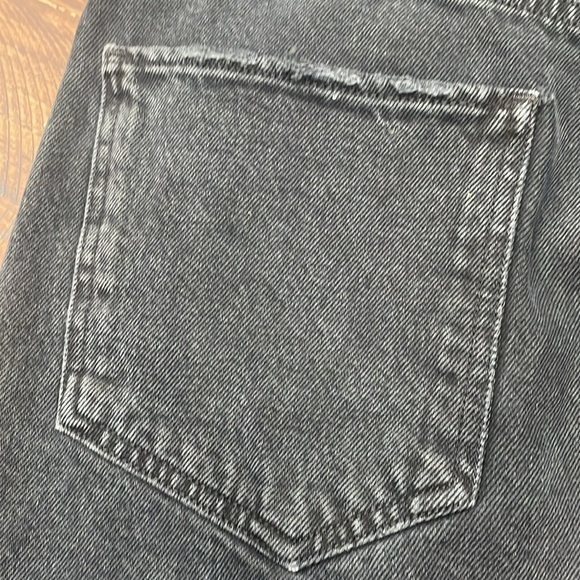 AGOLDE Quinn Distressed Denim Mini Skirt - Picture 16 of 16